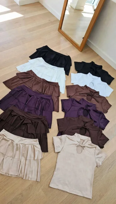 Set Tokio Short Pollera + Remera