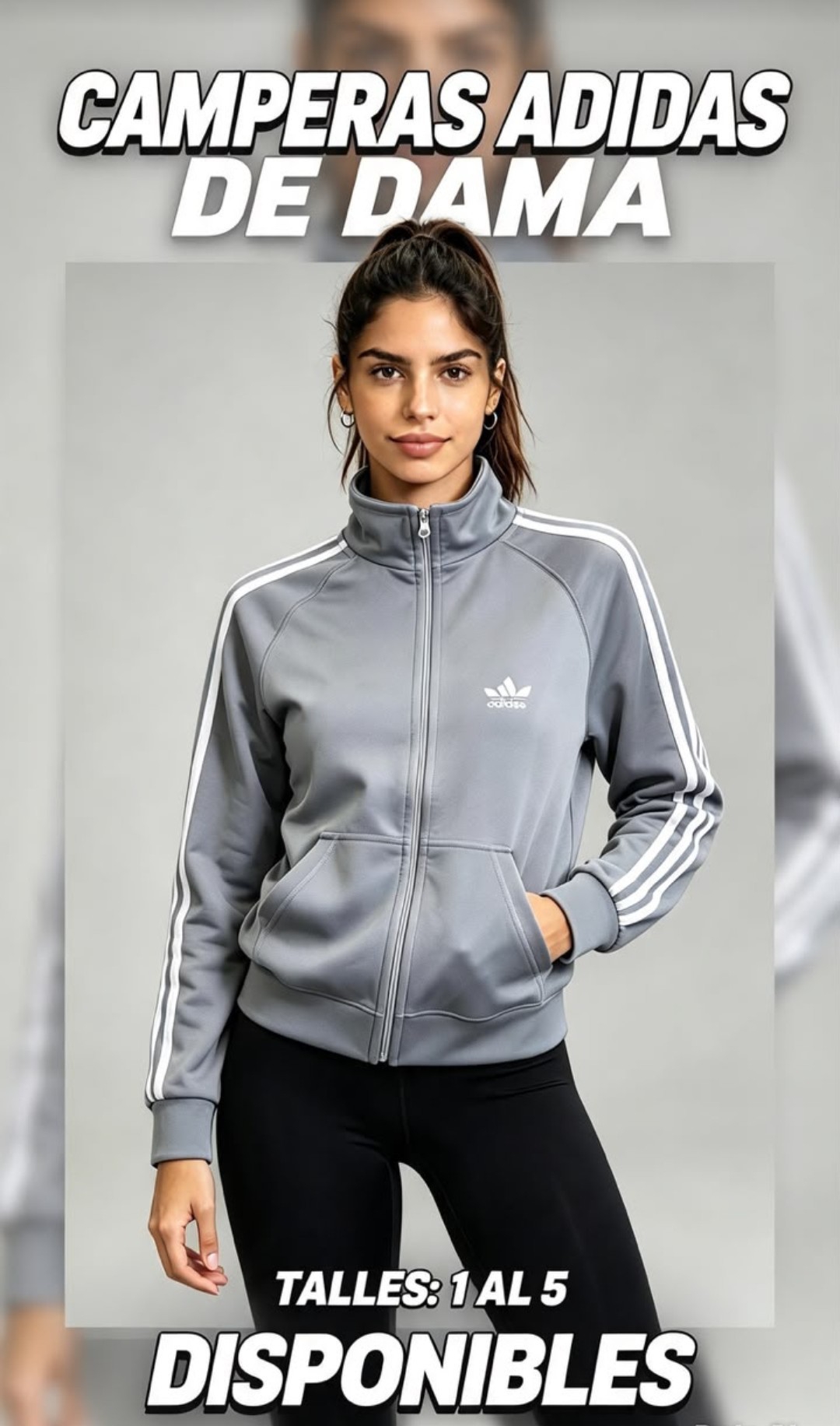 Campera Deportiva Dama X Mayor - Imagen 2