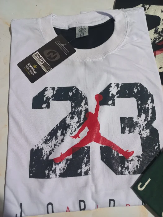 Remeras Jordan Algodón Peinado X Mayor