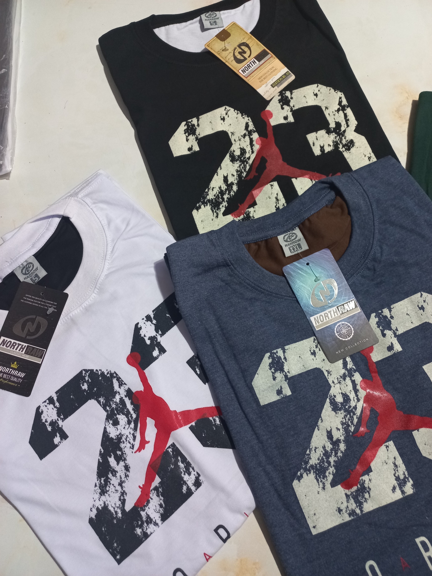 Remeras Jordan Algodón Peinado X Mayor - Imagen 3