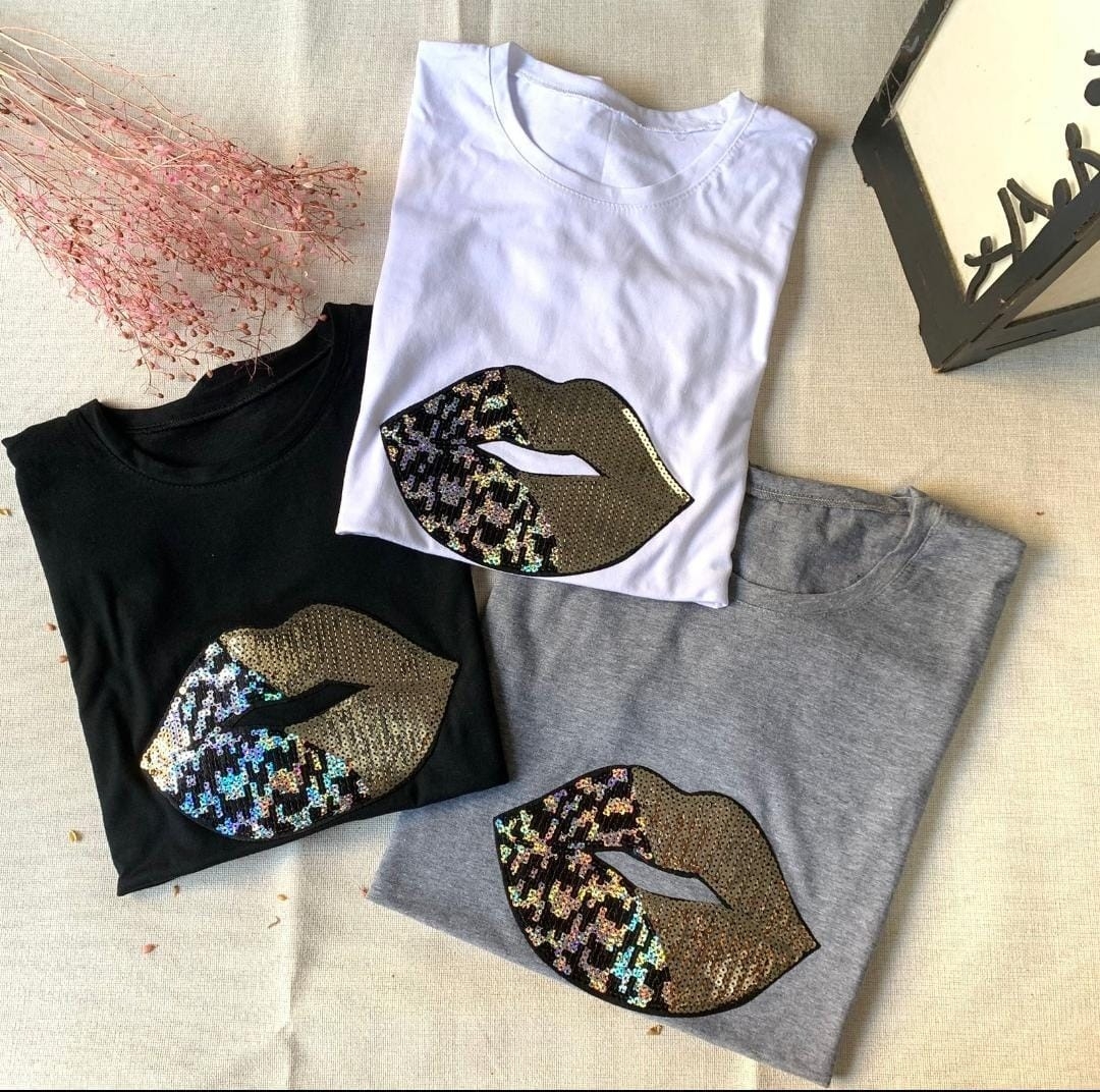 Remeras con Lentejuelas Dama - Imagen 4