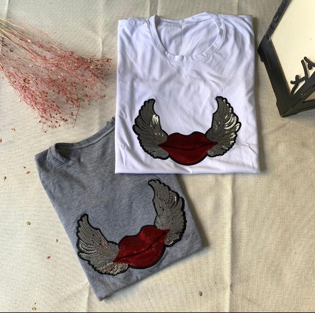 Remeras con Lentejuelas Dama - Imagen 5