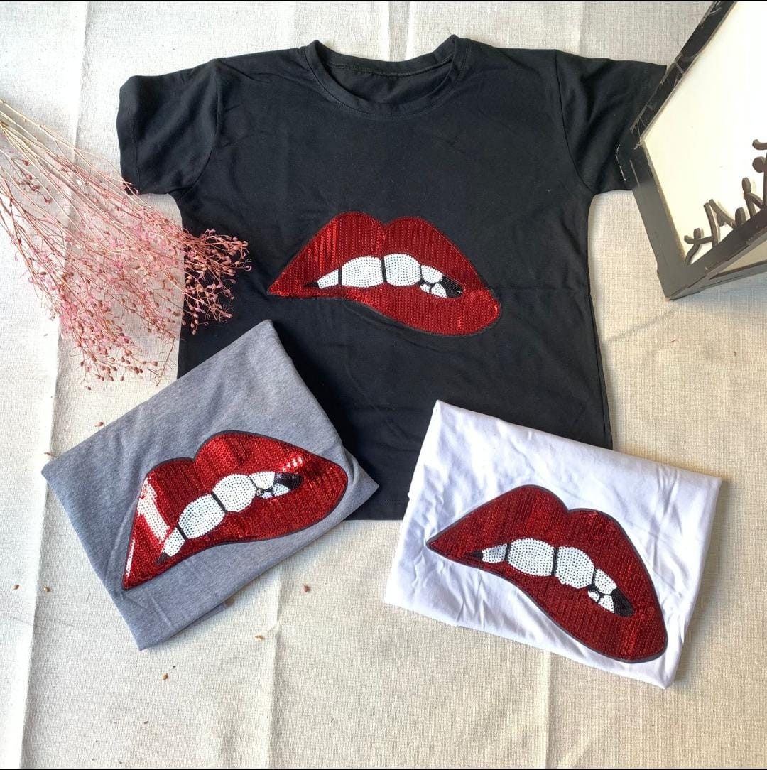 Remeras con Lentejuelas Dama - Imagen 9