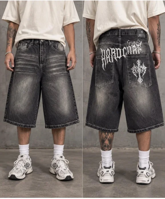 Bermuda Baggy  Cruz Bordo