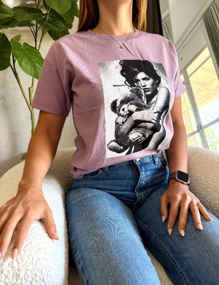 Remera Chica Teddy Algodón - Imagen 4