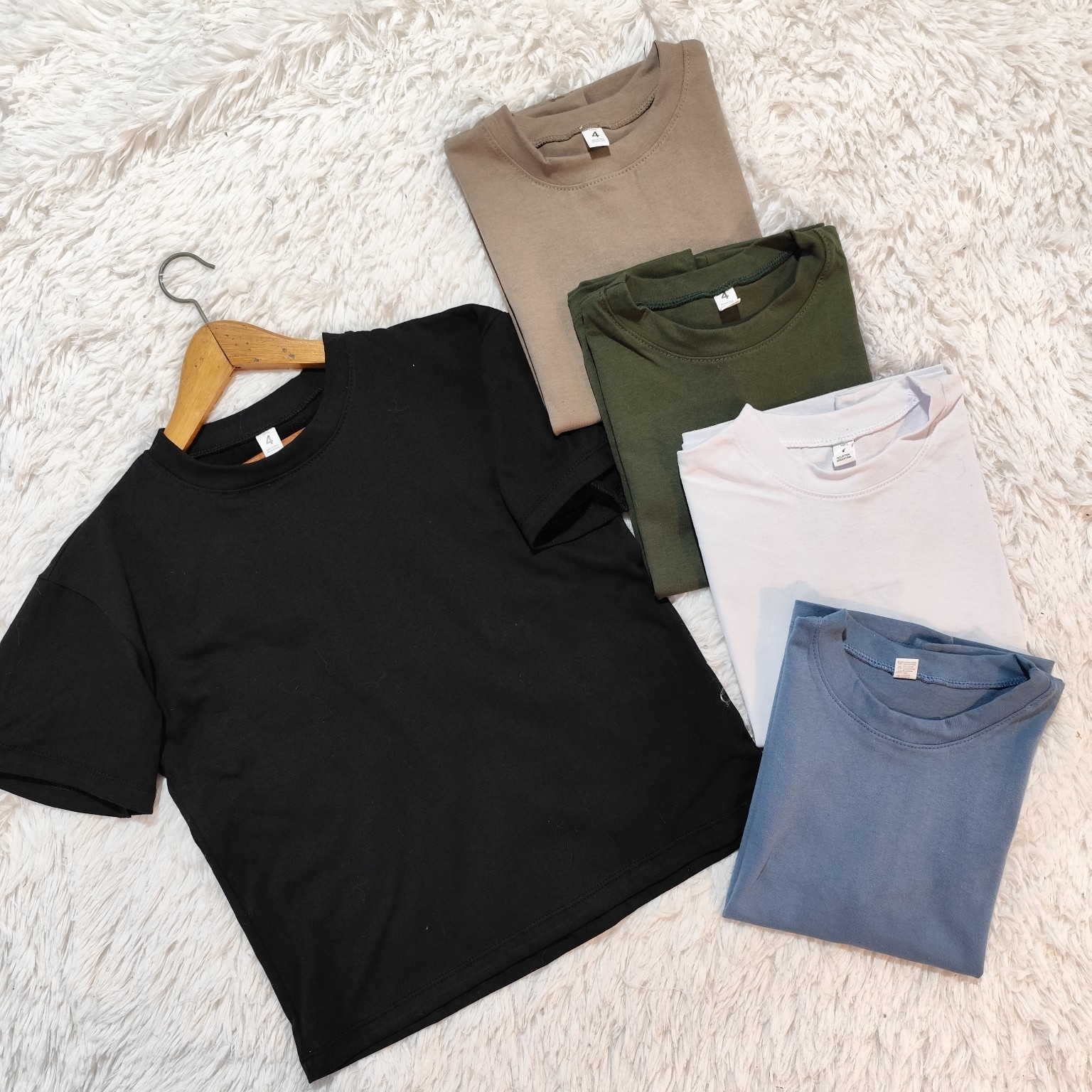 Remera Oversive Niño Liso - Imagen 2