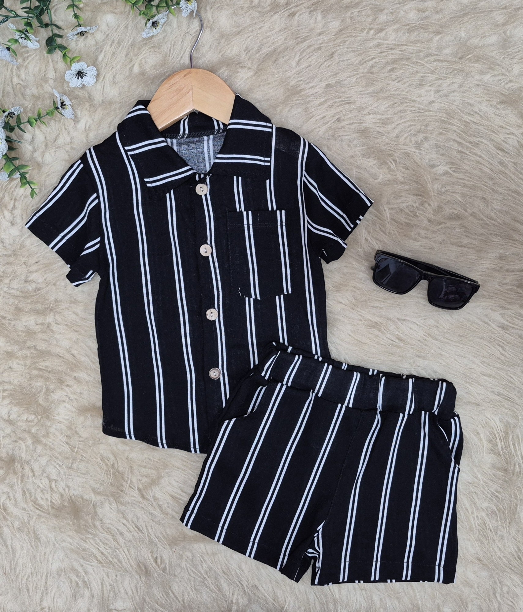 Conjunto  Lian Camisa y Short  Lino con Spandex - Imagen 2