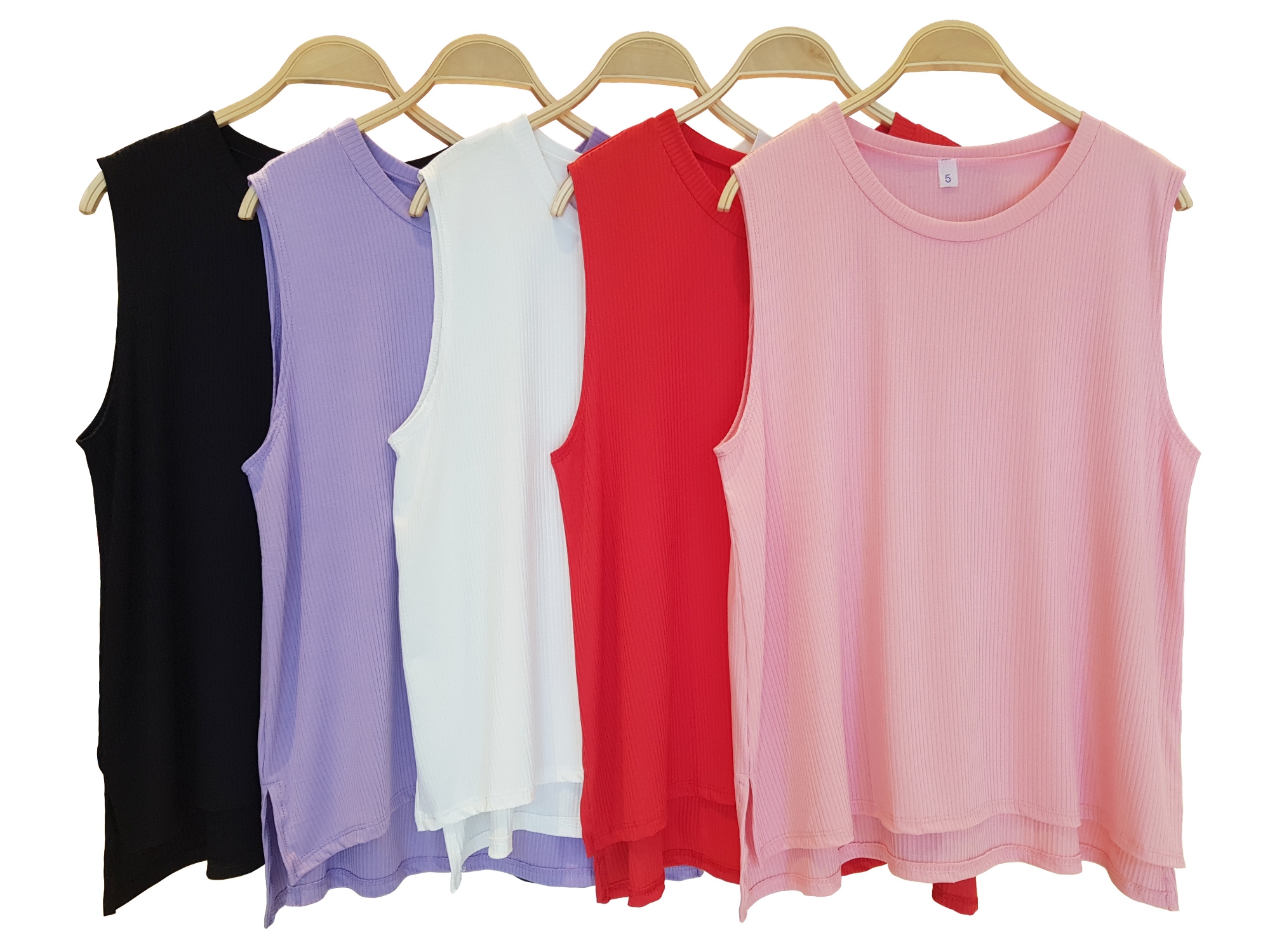 Musculosa de Morley Irregular con Tajos - Imagen 2