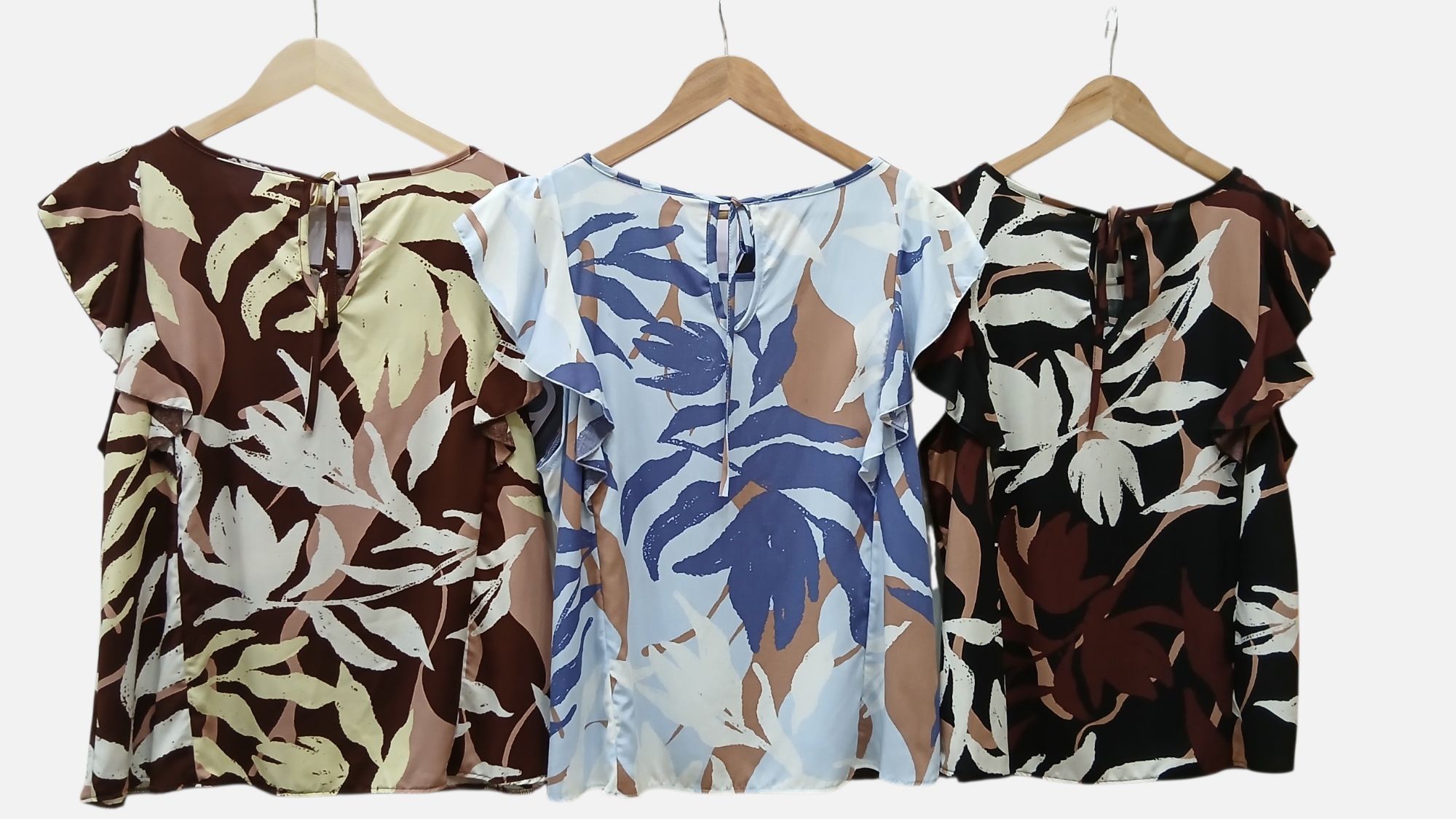 Blusa Fibrana Poplin Estampada Talle Único - Imagen 6
