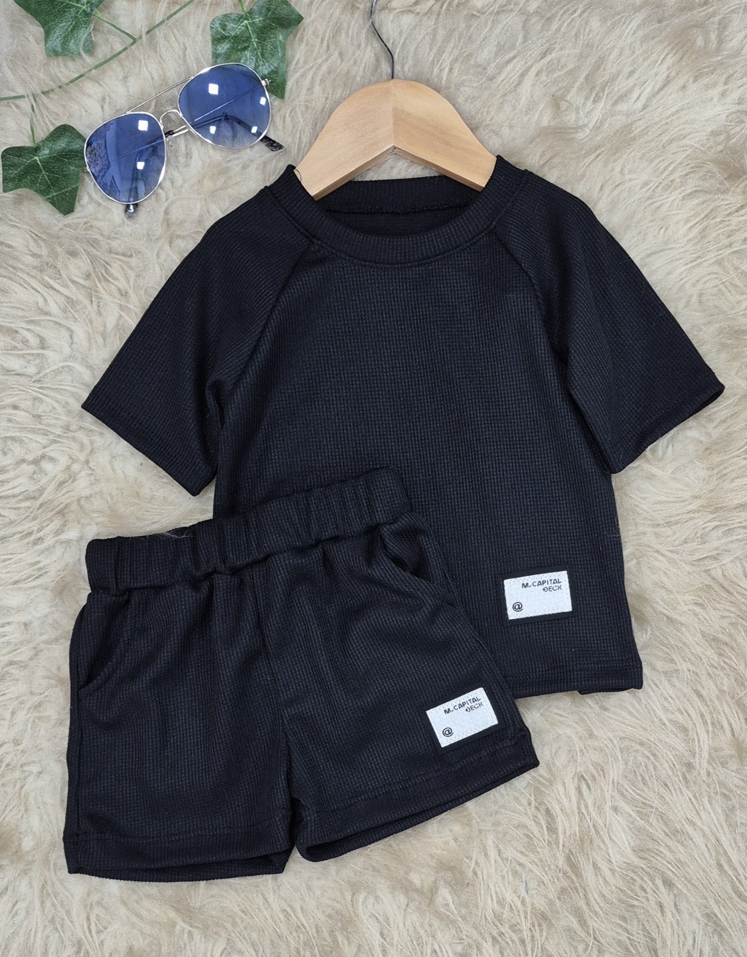 Conjunto  Leo Wafle  Liso Solo Surtidos - Imagen 3