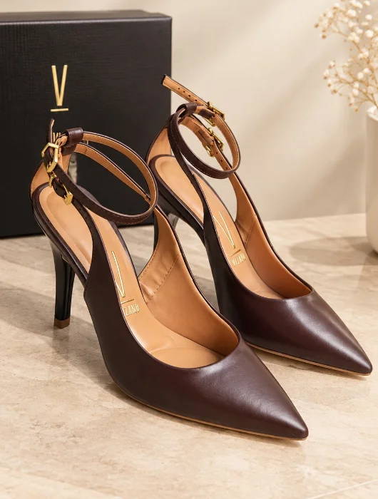 Zapato Vizzano Stiletto Chocolate