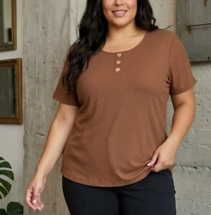 Remeras de Morley Viscosa con Botones