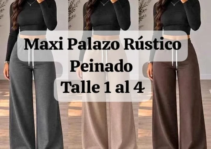 Palazo Rústico Peinado