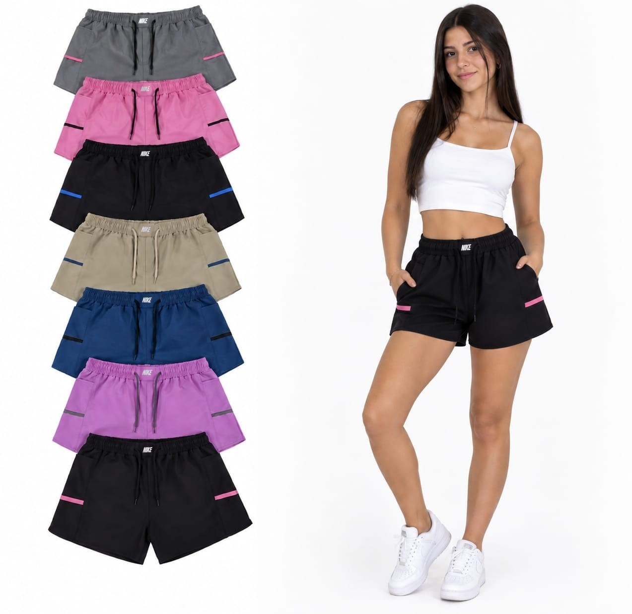 Shorts Importados Running Dama - Imagen 2