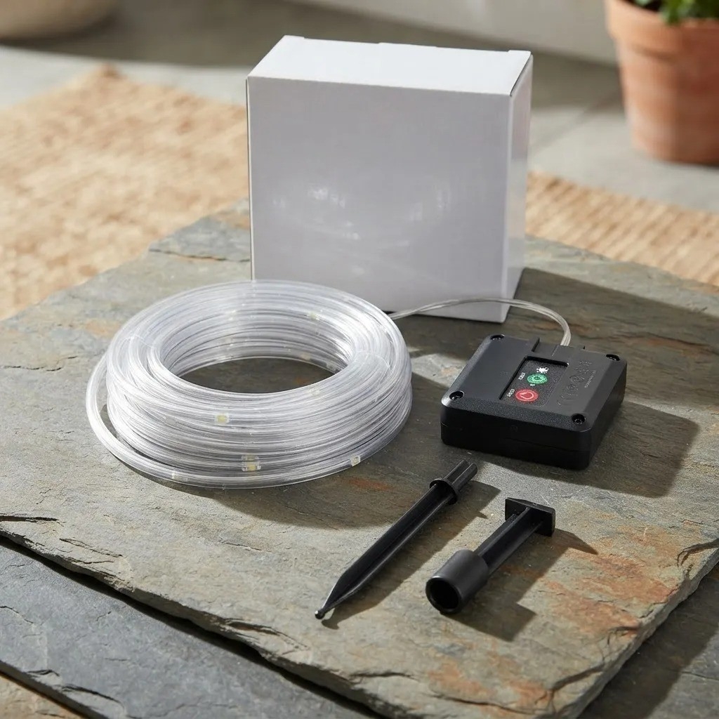 Rollo Luces Led Navidad Decoracion 10m Cable Transparente - Imagen 2