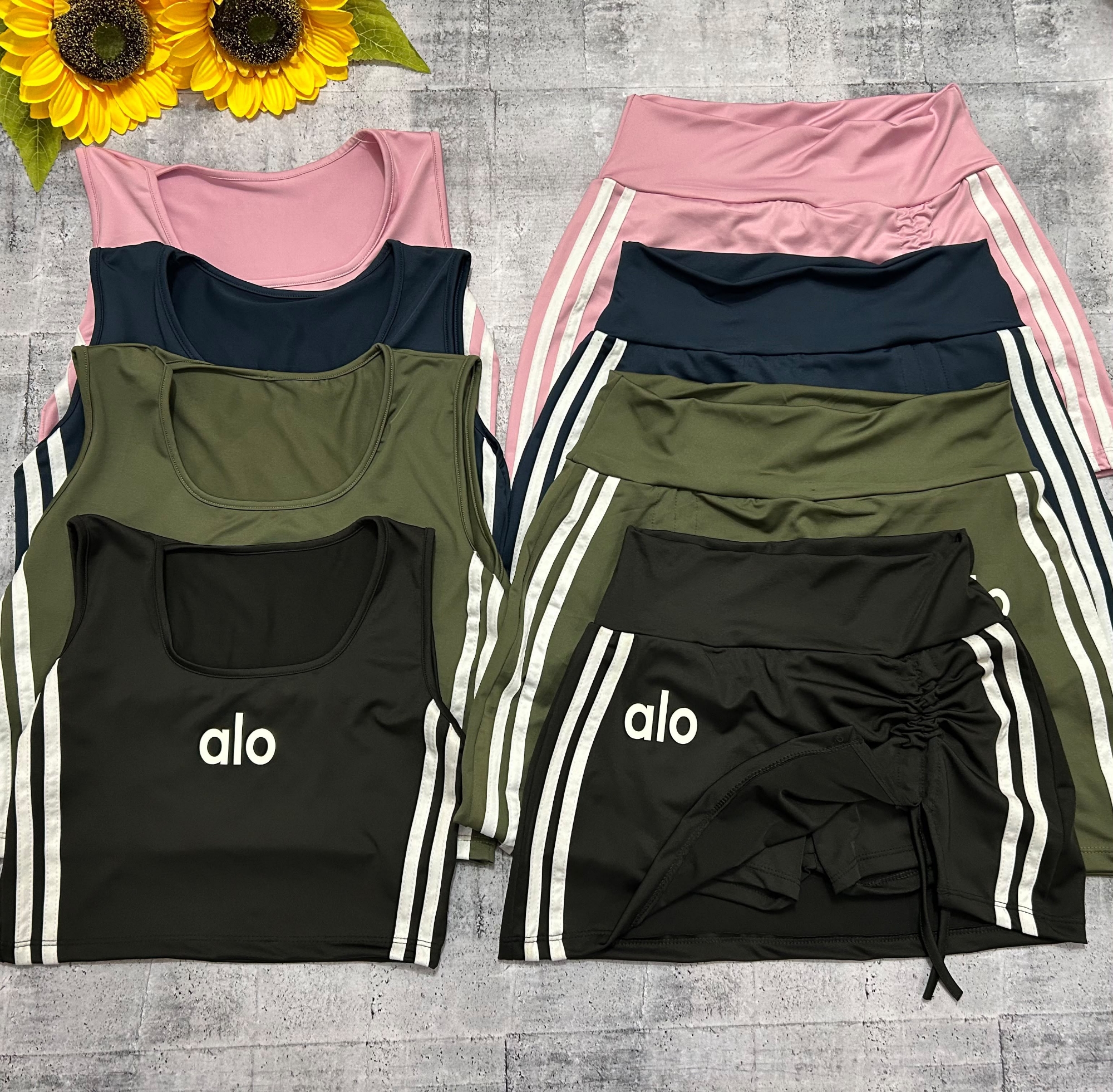 Conjunto Alo Short Pollera - Imagen 3