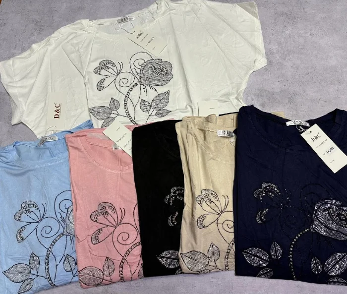 Remera Algodón Importado Talle Especial.