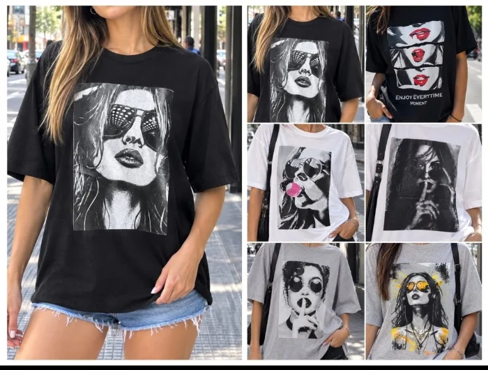 Remeron Liso Estampa