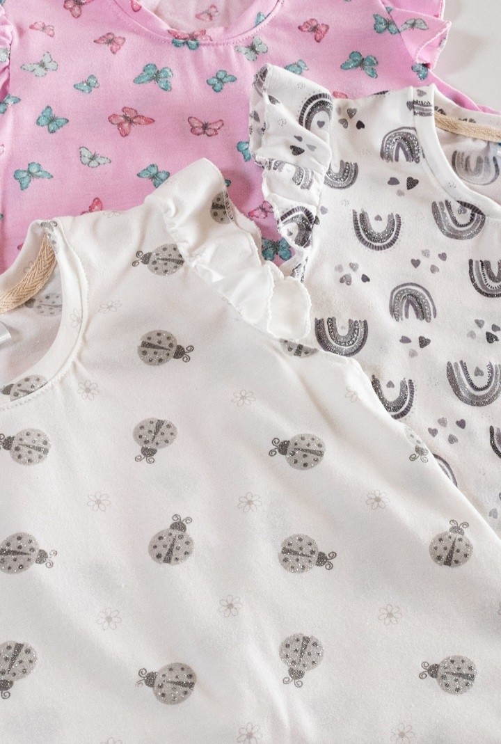 Remera Frunce 6a16 Algodón  Estampados  Nena - Imagen 2