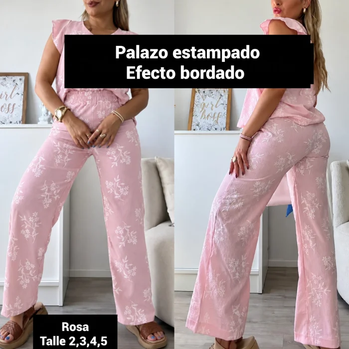 Palazo Estampado