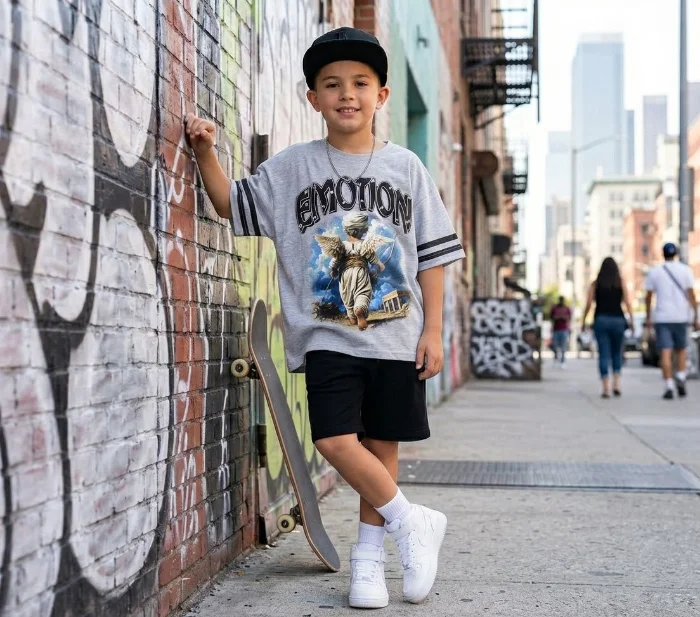 Remera  Oversize de Niño