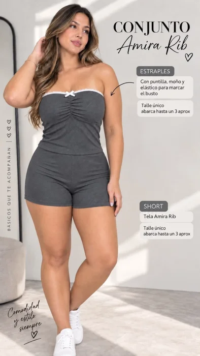 Conjunto Strapless