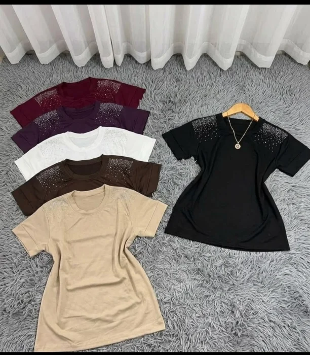 Remeras Lycra Strass