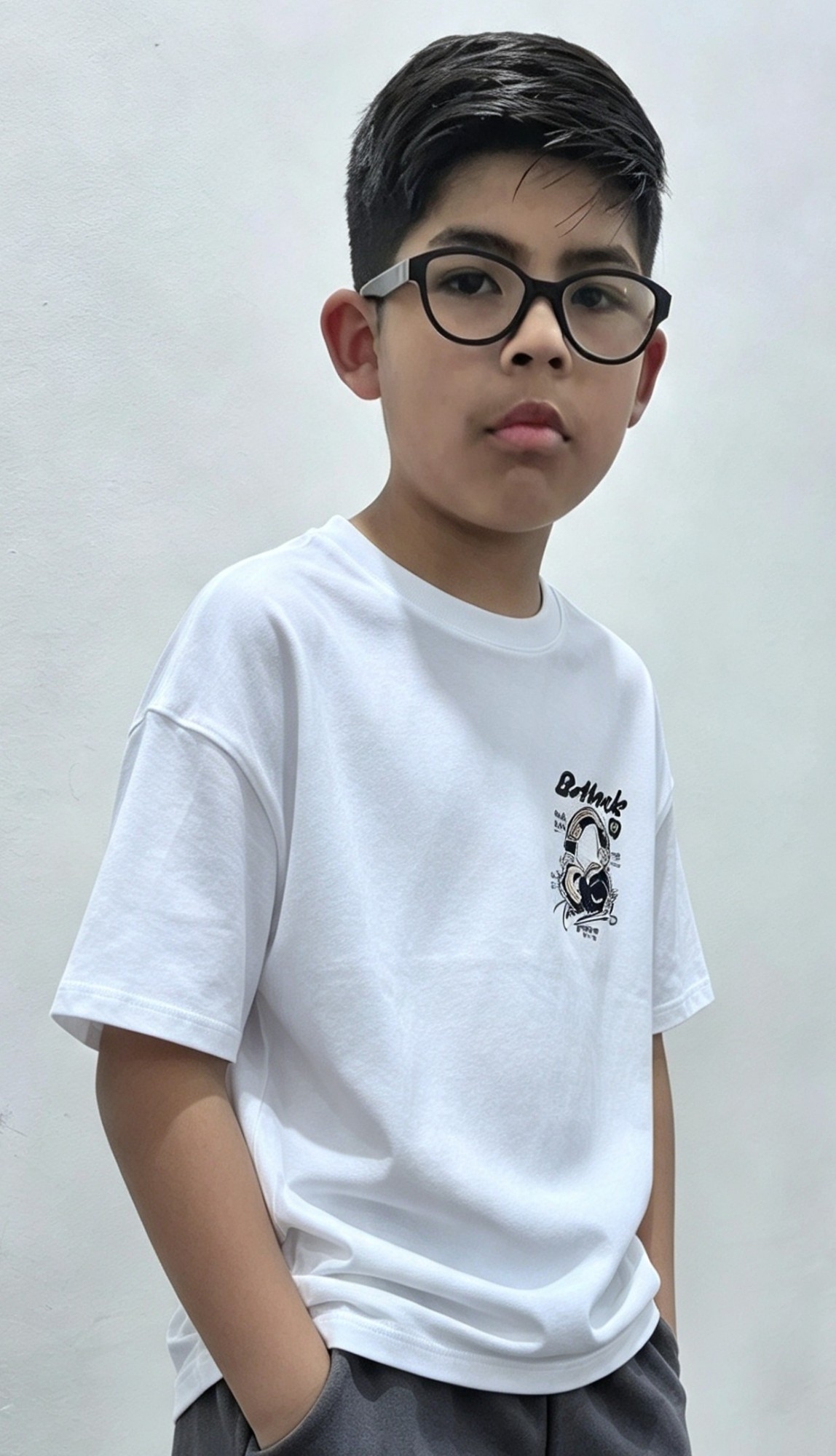 Remeras Manga Corta Oversize Niño - Imagen 2