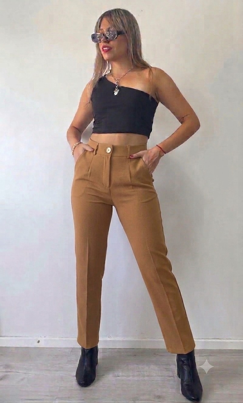 Pantalones Crep Sastrero - Imagen 2