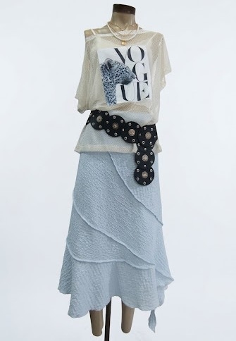 Remera Red Estampado con Puntilla - Imagen 2