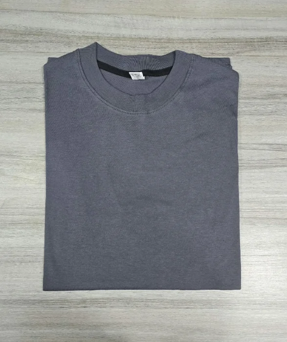Remera Oversize Liso Ceniza