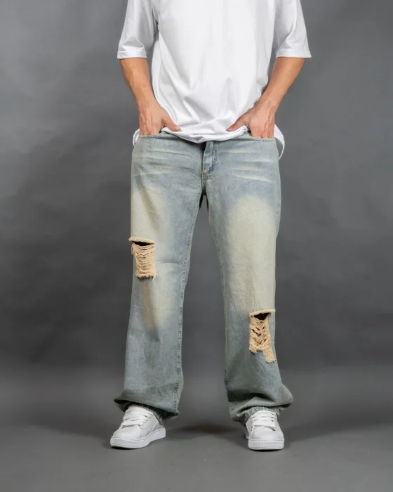 Jeans Baggy Rotura Oxido