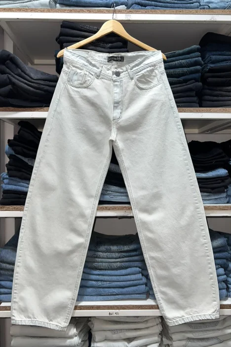 Jeans Baggy Liso Oxido