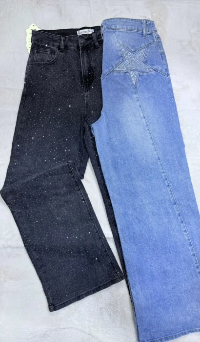 Pantalón Jeans Stras Art.906