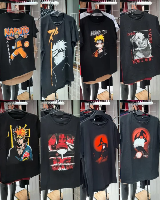Remera Adulto Anime Hombre Naruto 1