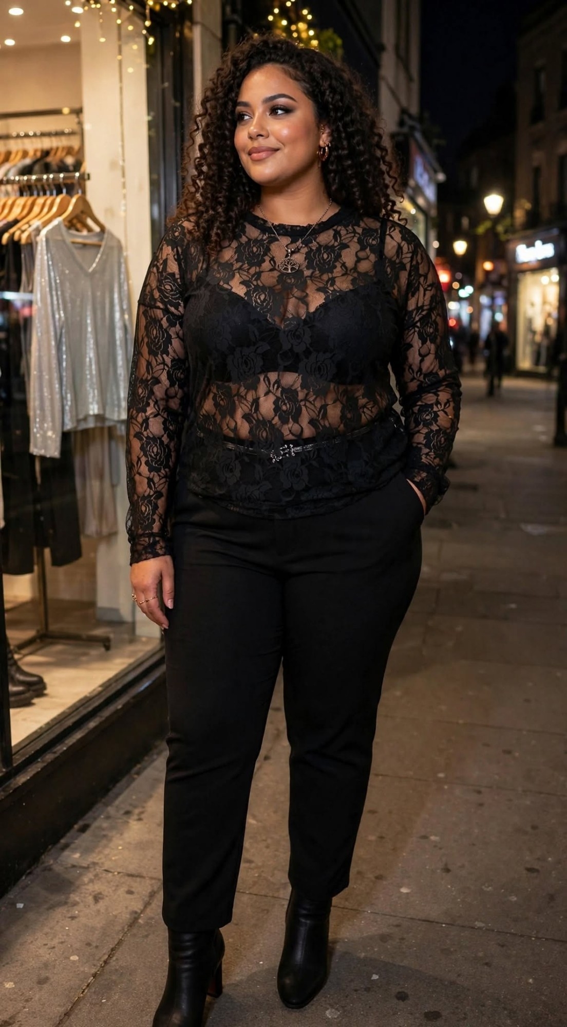 Blusa Encaje - Imagen 2