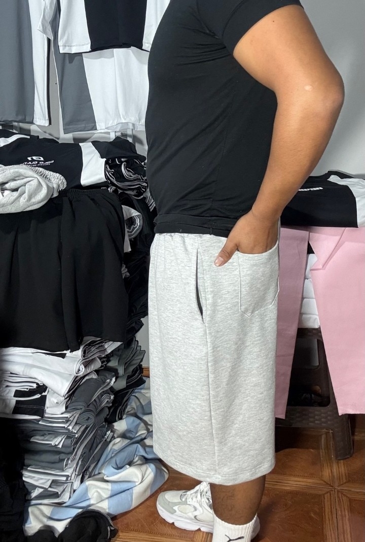 Bermudas Super Baggy Rustico Pesado - Imagen 7