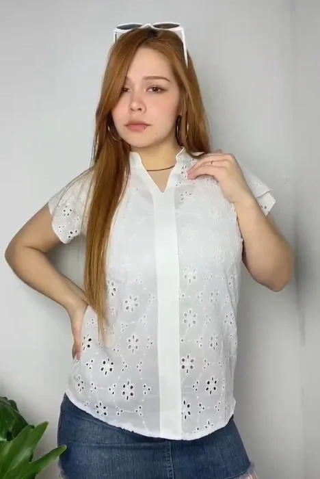 Blusa de Broderie.