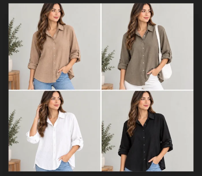Camisa con Presilla
