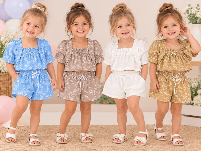 Conjunto (torera con Volados + Short) Esteban Babies T.(1 al 5) Oferta