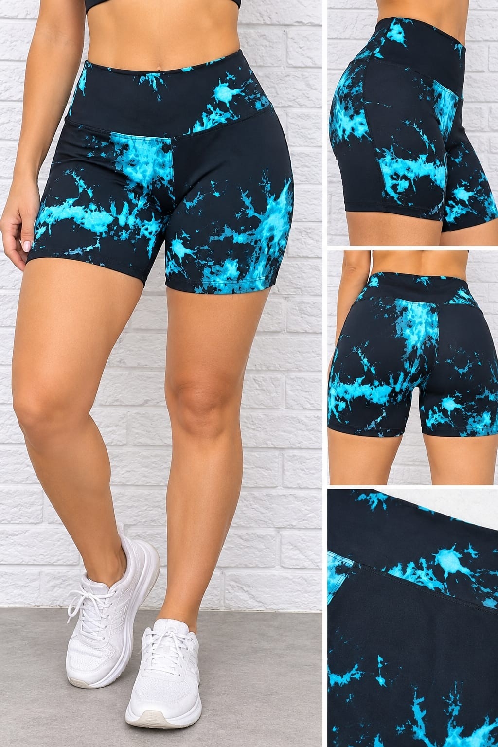 Shots Estampados de Lycra  Tiro Alto - Imagen 4