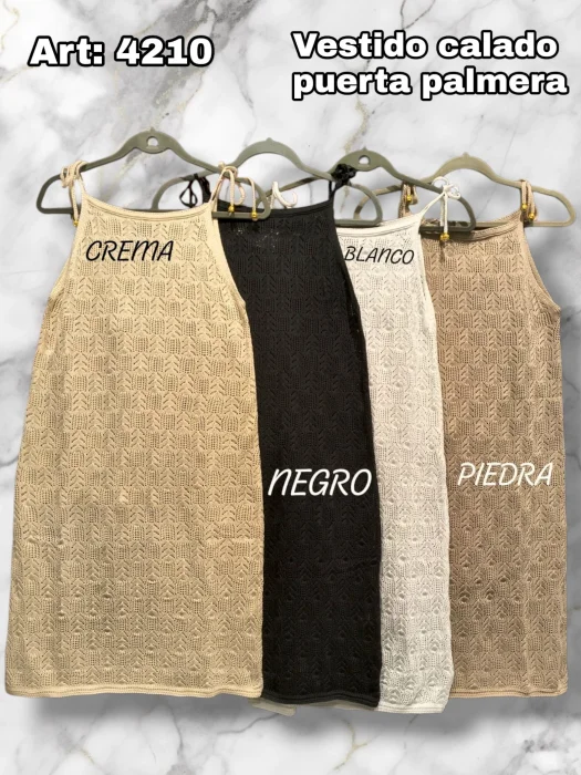 Vestido Calado Palmera