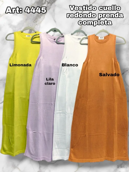 Vestido Liso Largo