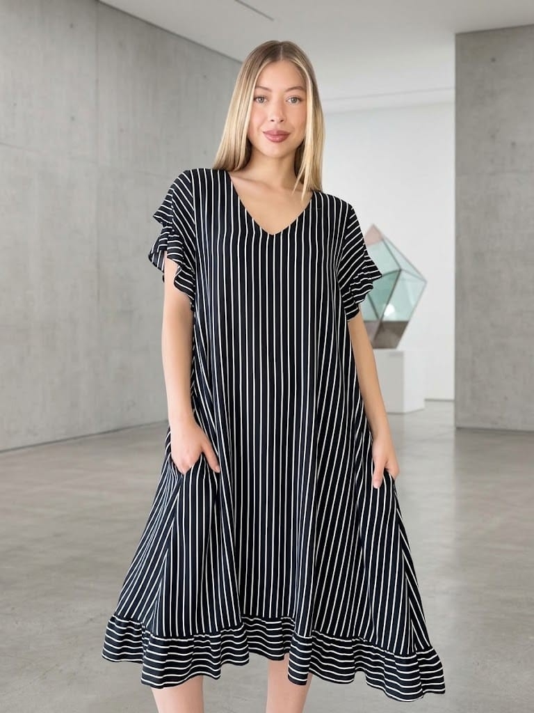Vestido de Lino Expandex - Imagen 3