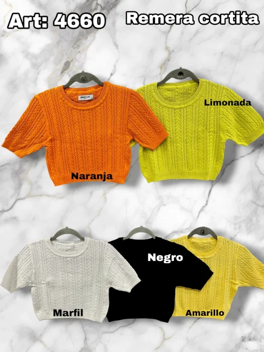 Remera con Trenzas