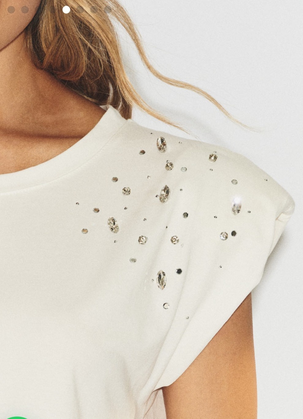 Musculosa  con Tachas. y Brillos - Imagen 2