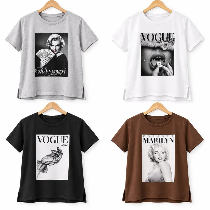 Remera Algodón con Sublimados