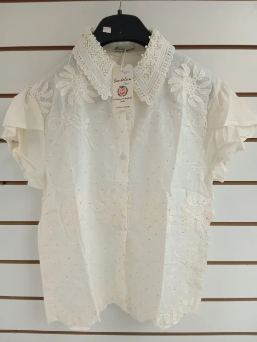 Camisa de Broderick Talla Plus