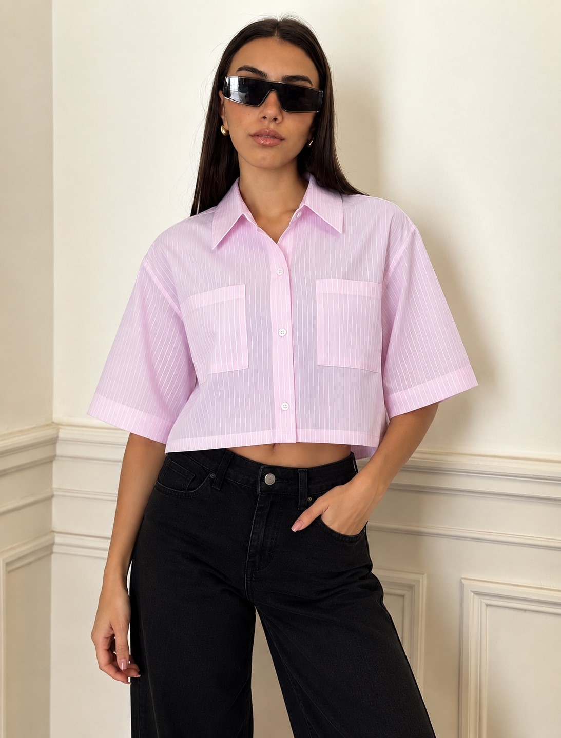 Camisas Cortas Oversize - CAMISA%20CORTA%20RAYADA%20ROSA%201.jpeg
