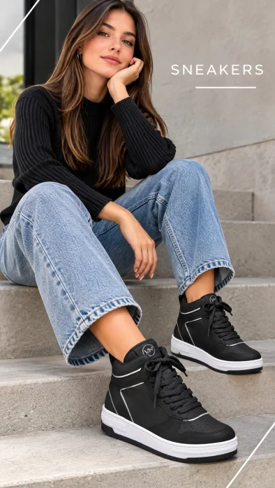 Zapatillas Zapato Negro